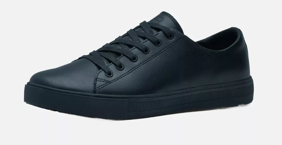 Shoes For Crews 36111, OLD SCHOOL LOW-RIDER IV Unisex Shoe, Black, image 4, gallery thumbnail