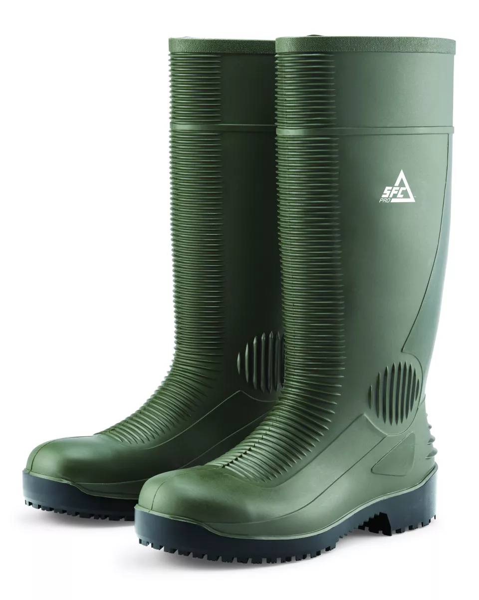 Shoes For Crews 70557, BASTION Unisex Boot, Green, image 10, gallery thumbnail