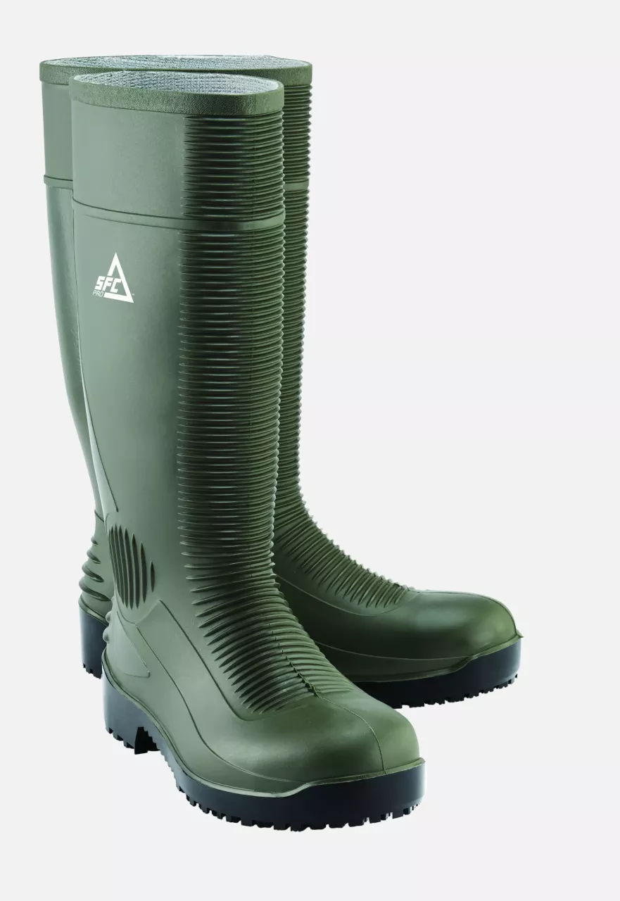 Shoes For Crews 70557, BASTION Unisex Boot, Green, image 11, gallery thumbnail