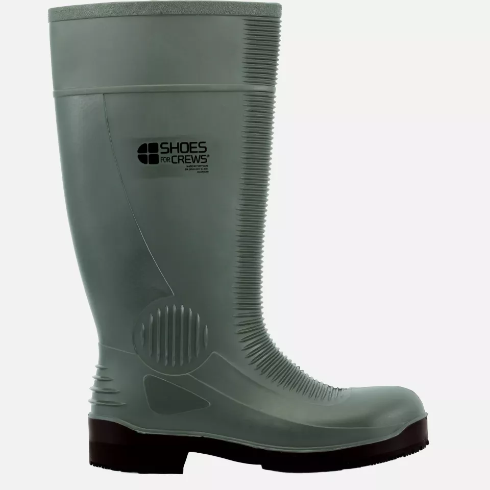 Shoes For Crews 2018, GUARDIAN WELLINGTON Boot, Green, image 2, gallery thumbnail