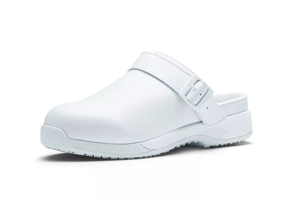 Shoes For Crews 80046, TRISTON CT Shoes, White, image 4, gallery thumbnail