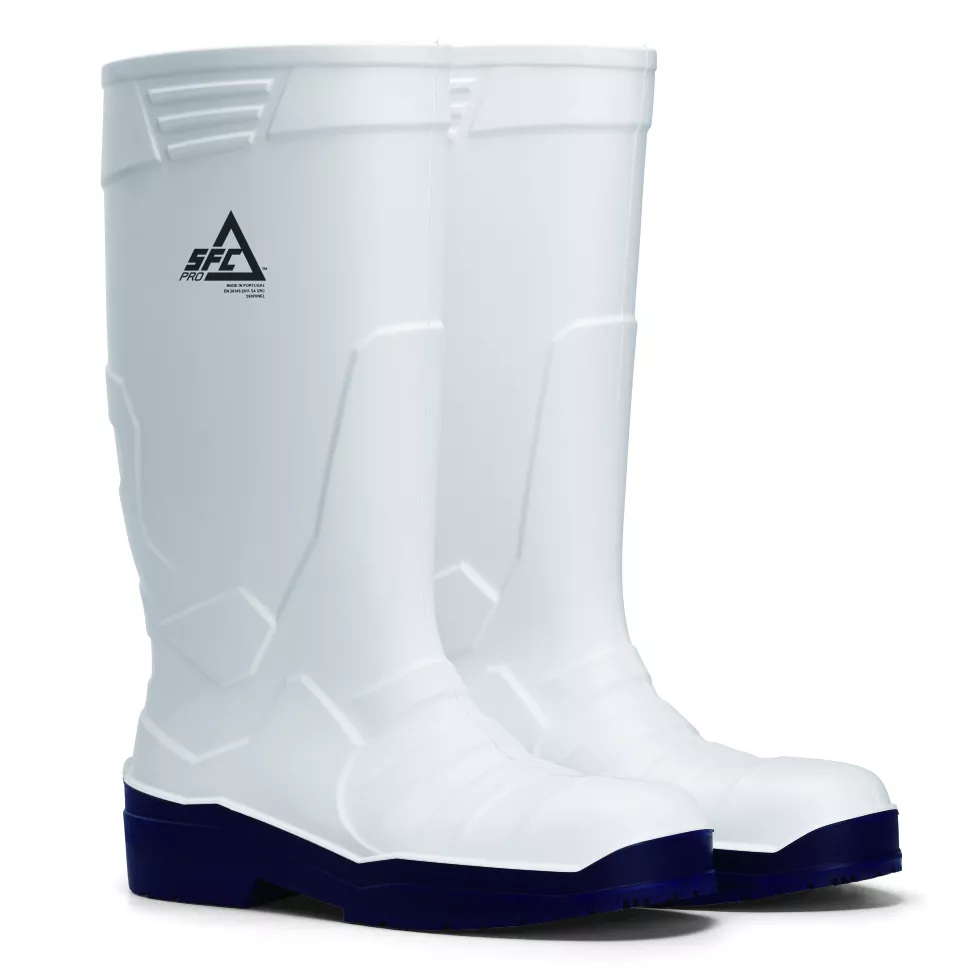 Shoes For Crews 2010B, SENTINEL Stiefel, Weiß/Blau, image 9, gallery thumbnail