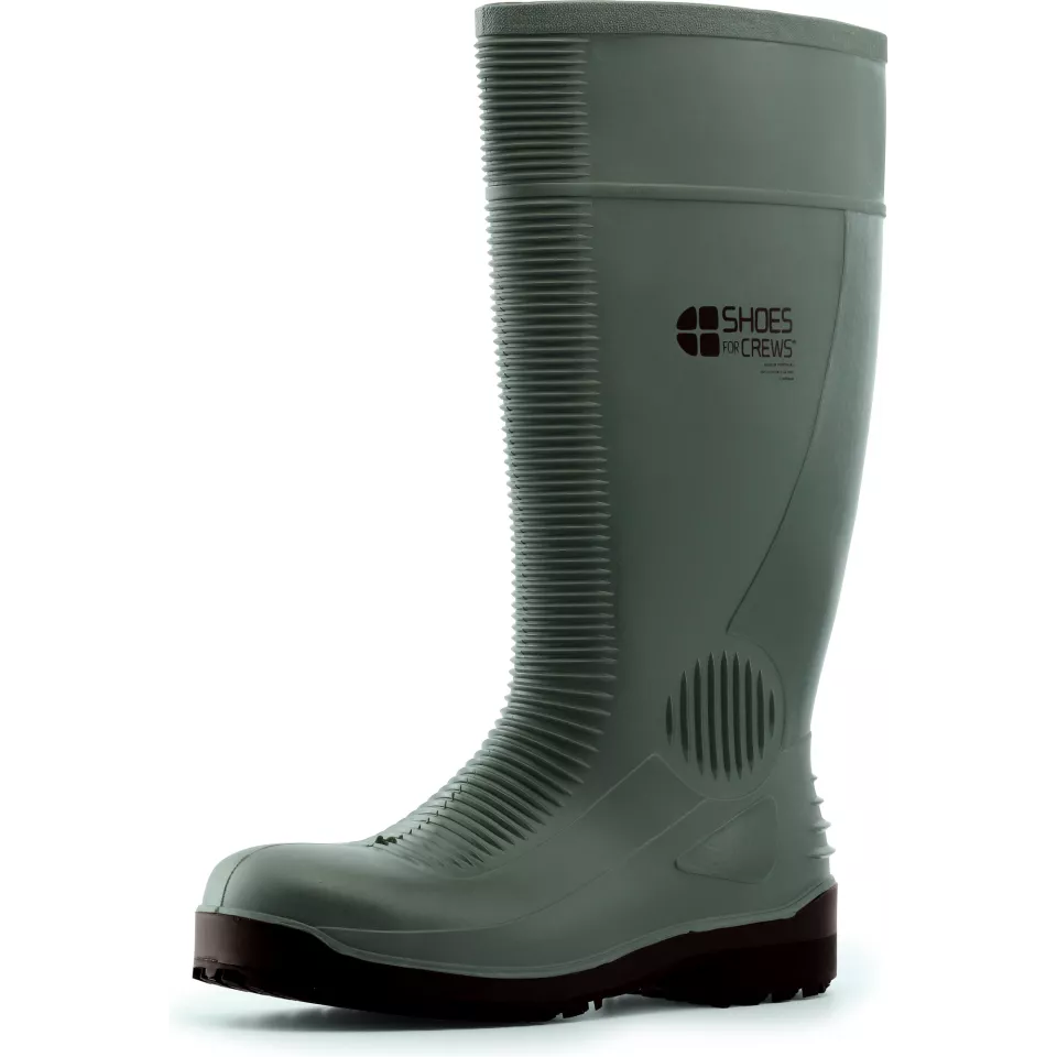 Shoes For Crews 2018, GUARDIAN WELLINGTON Boot, Green, image 4, gallery thumbnail