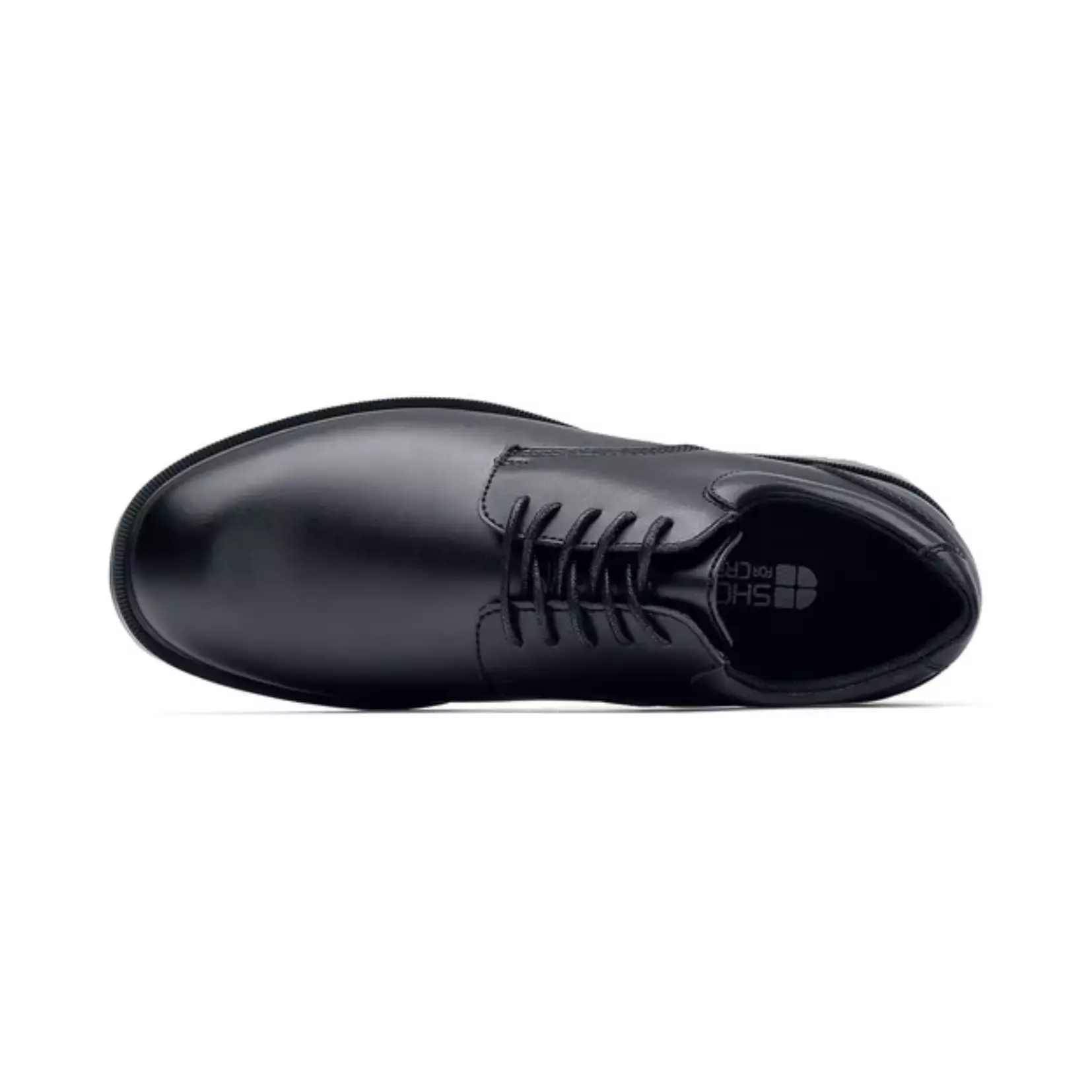Shoes For Crews 20321, CAMBRIDGE III Slip Resistant Black Leather Men's Dress Shoe for Work, image 3
