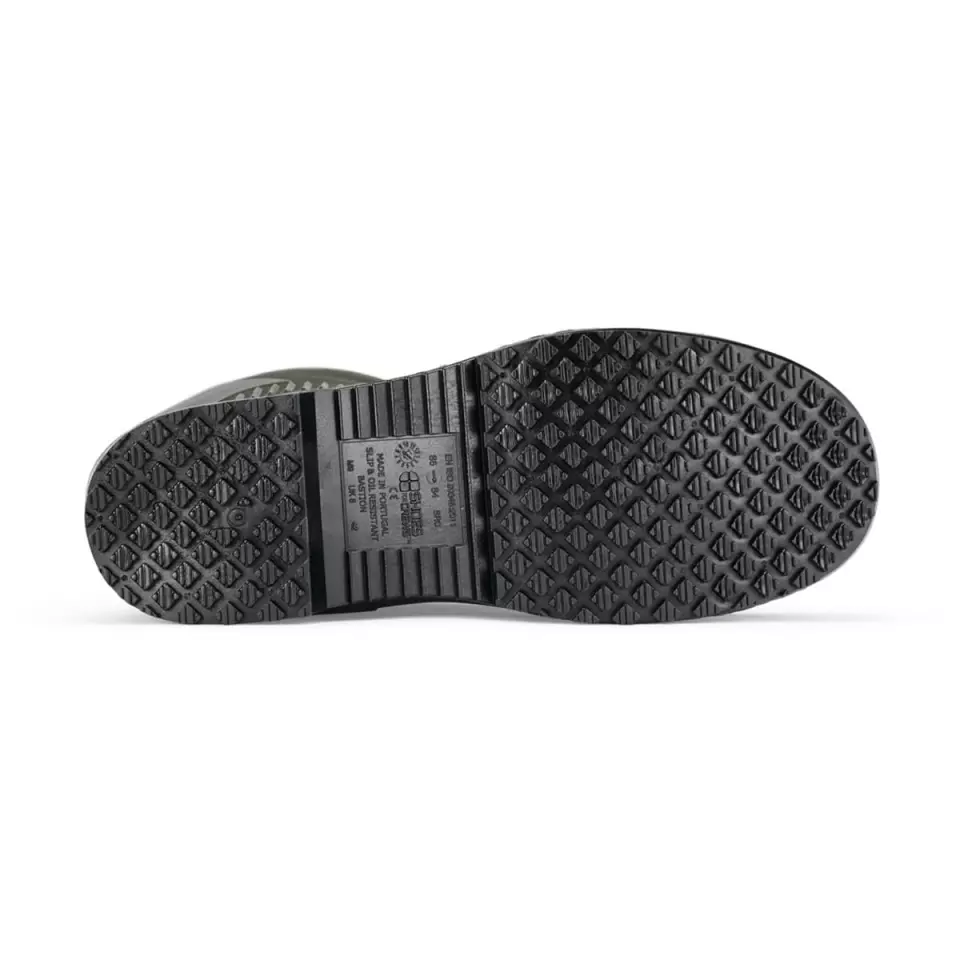 Shoes For Crews 70557, BASTION Unisex Boot, Green, image 2, gallery thumbnail