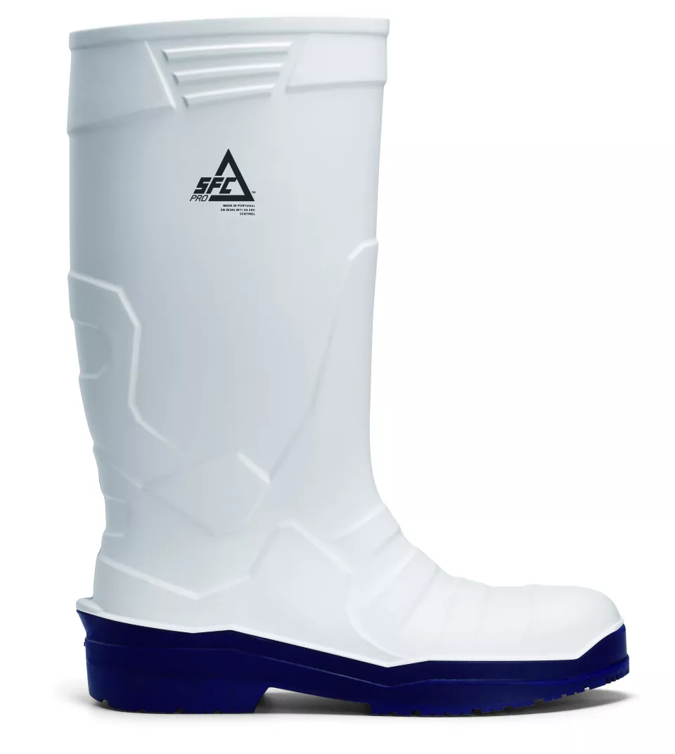 Shoes For Crews 2010B, SENTINEL Stiefel, Weiß/Blau, image 2, gallery thumbnail