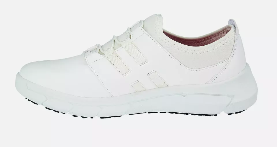 Shoes For Crews 32709, KARINA Women's White Shoes, image 3, gallery thumbnail