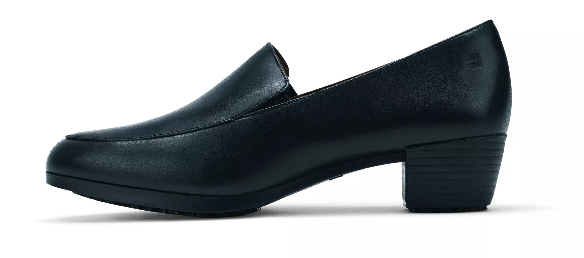 Shoes For Crews 52263, ENVY III Slip Resistant Ladies' Leather Shoe, Black, image 3