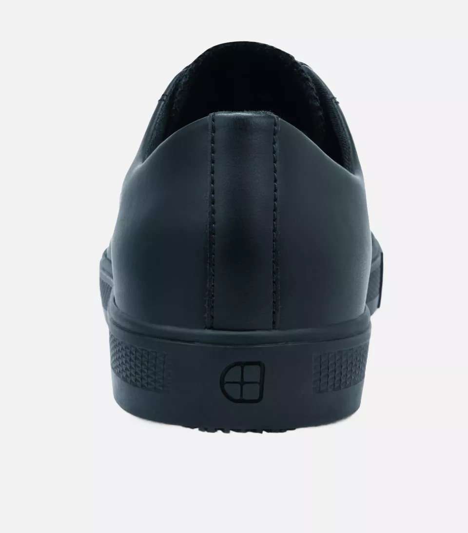Shoes For Crews 36111, OLD SCHOOL LOW-RIDER IV Unisex Shoe, Black, image 6, gallery thumbnail