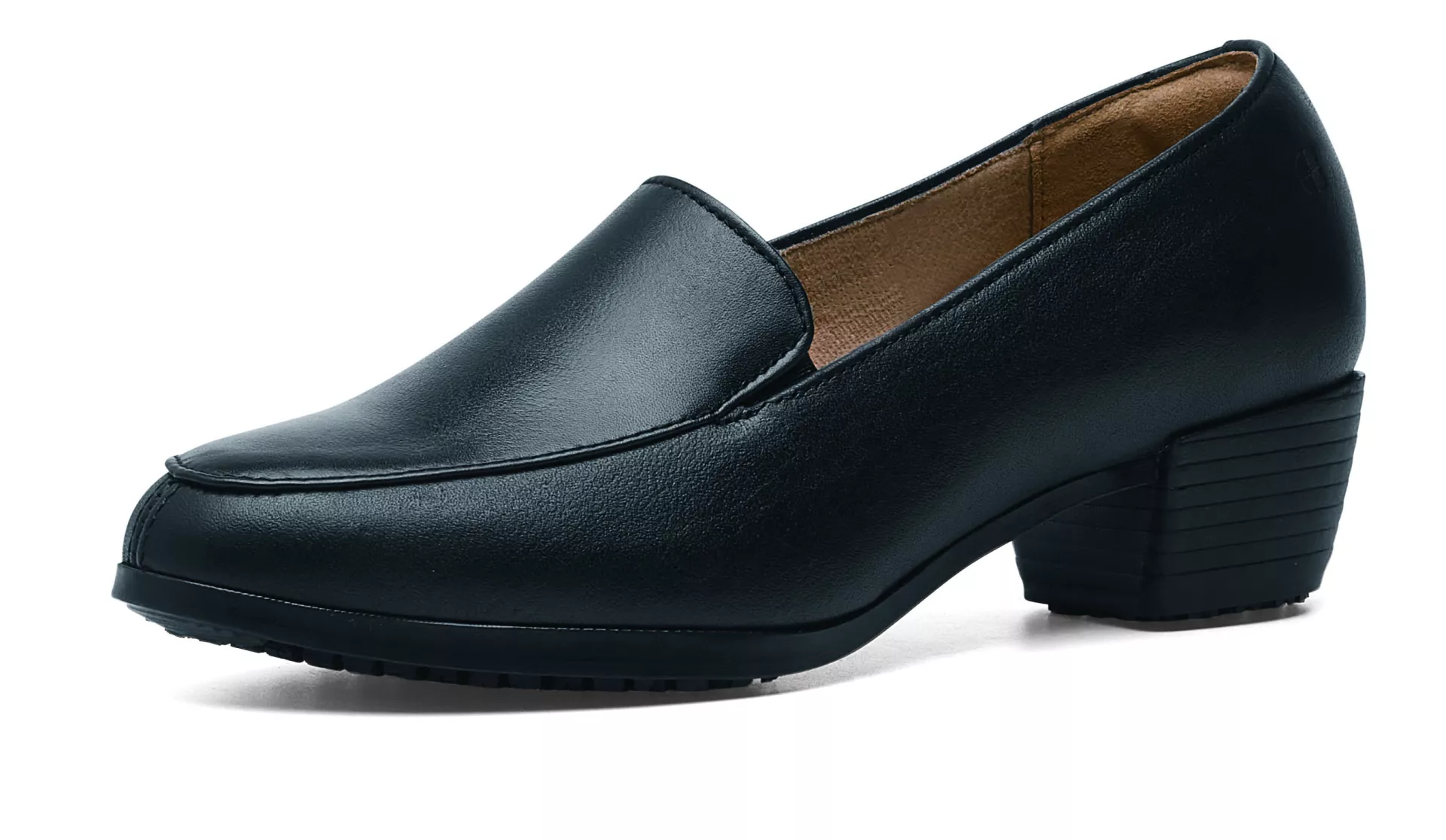 Shoes For Crews 52263, ENVY III Slip Resistant Ladies' Leather Shoe, Black, image 4