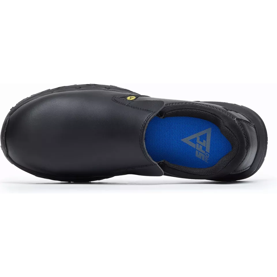 Shoes For Crews 76642, BRANDON ESD NCT Shoes, Black, image 7, gallery thumbnail