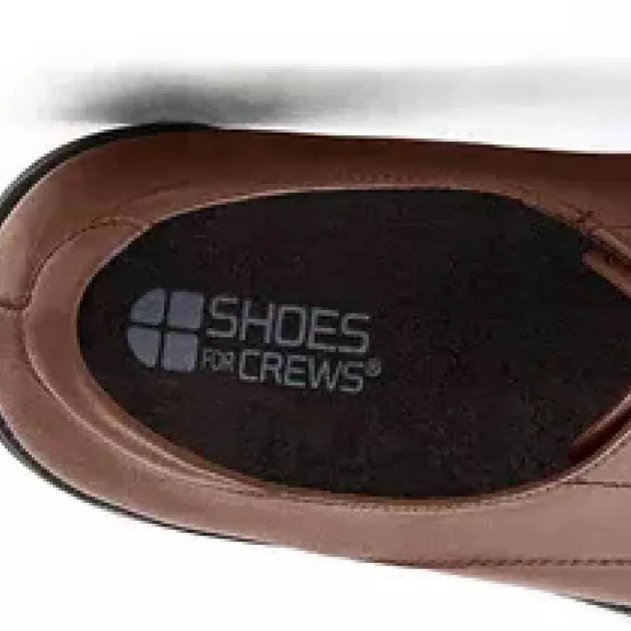 **Removable EVA Insole** delivers soft, responsive cushioning that stays comfortable from morning meetings to evening shifts.