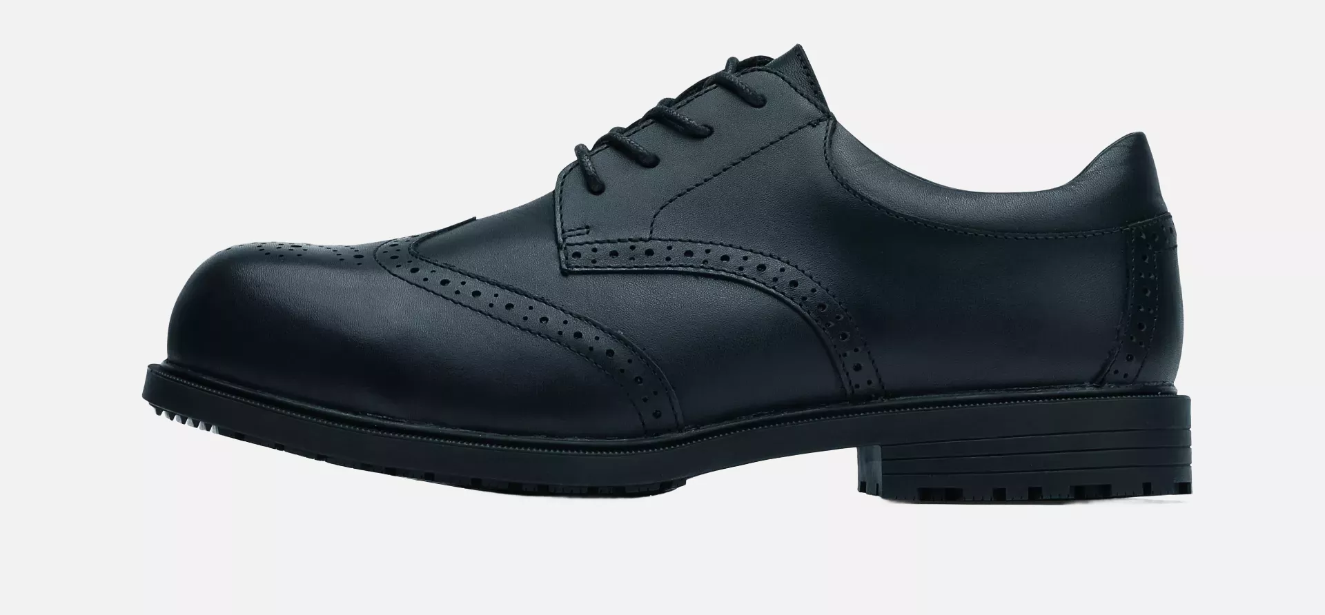 Shoes For Crews 52181, EXECUTIVE WING TIP II ST Shoes, image 3