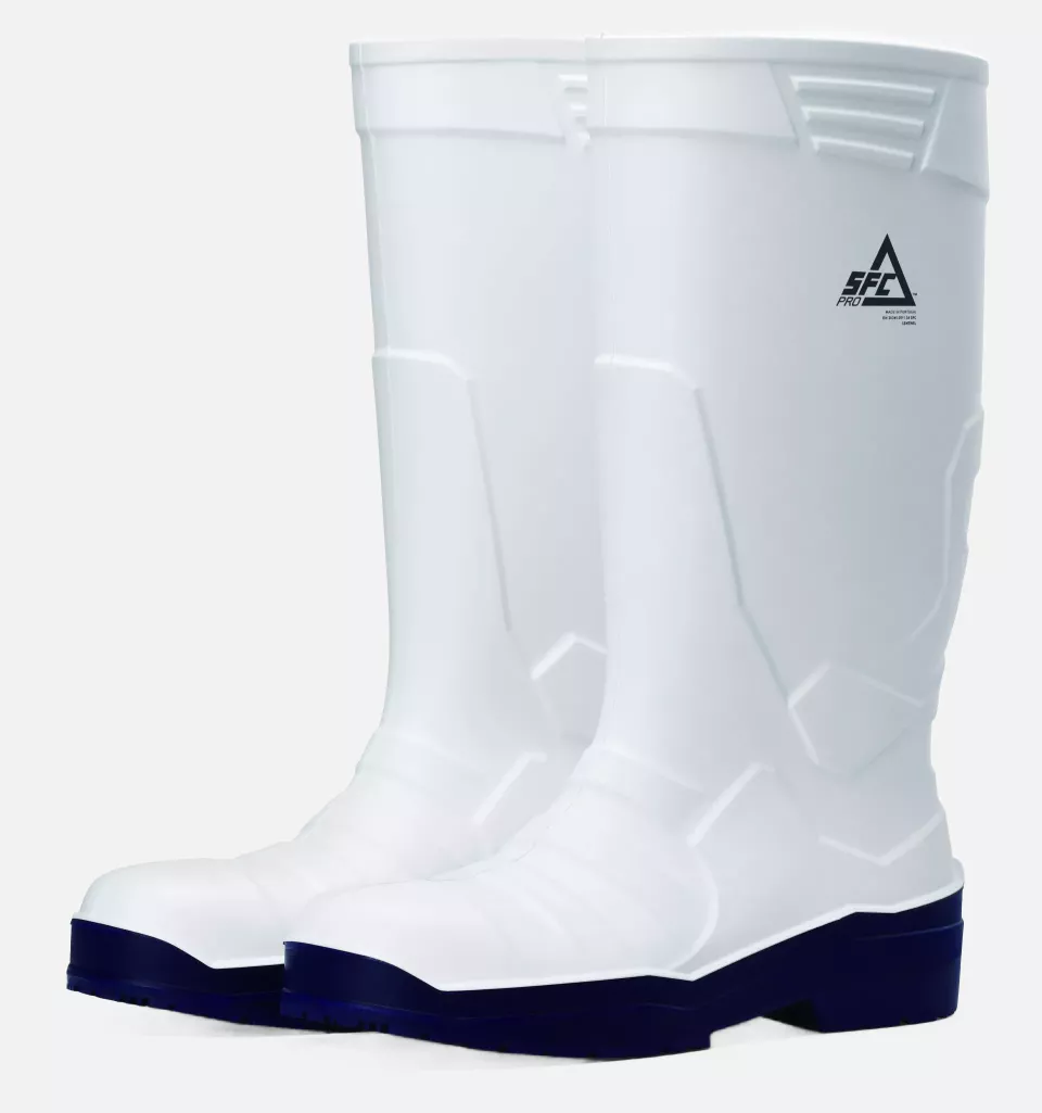 Shoes For Crews 2010B, SENTINEL Boot, White/Blue, image 10, gallery thumbnail
