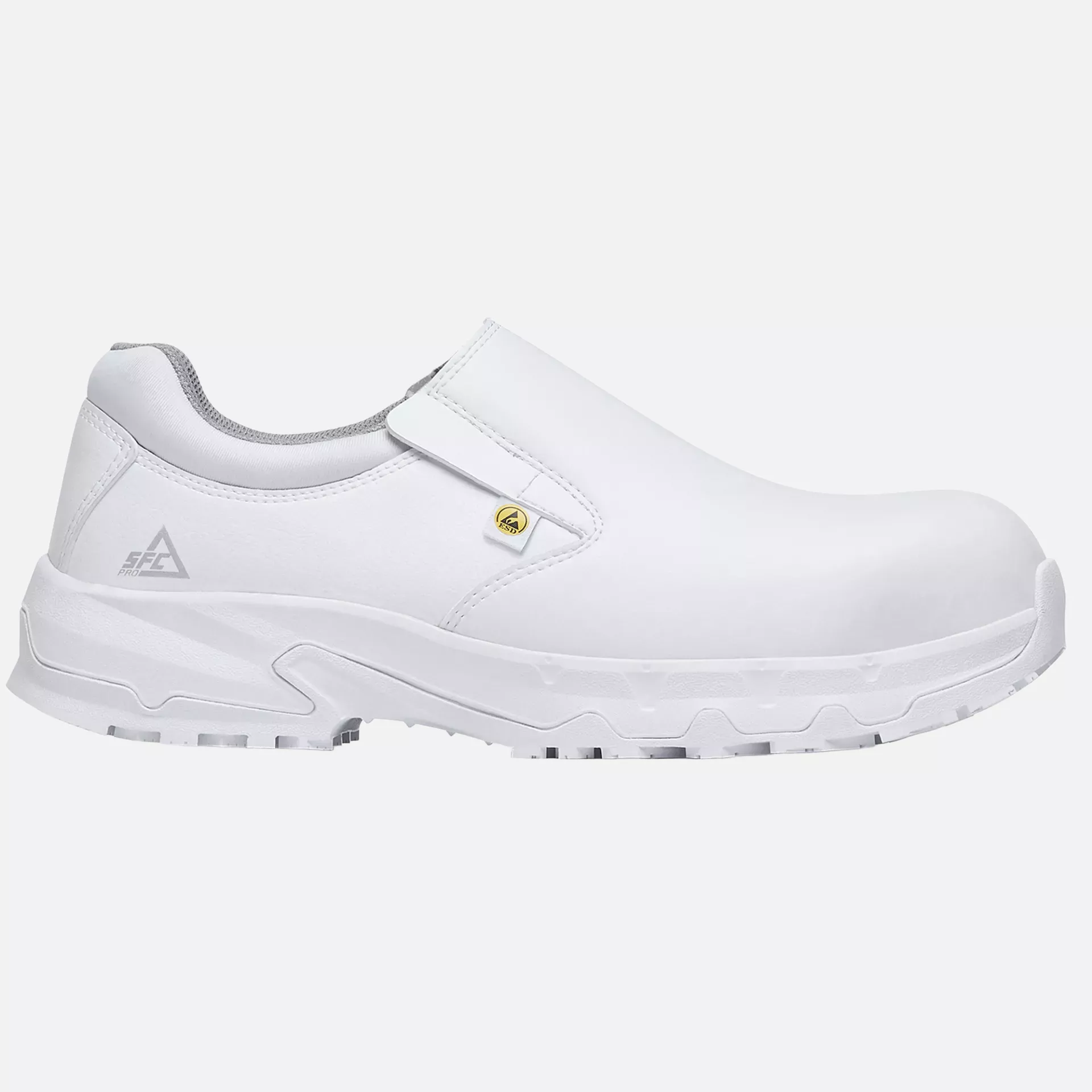 Shoes For Crews 76643, BRANDON ESD NCT Shoes, White, image 2