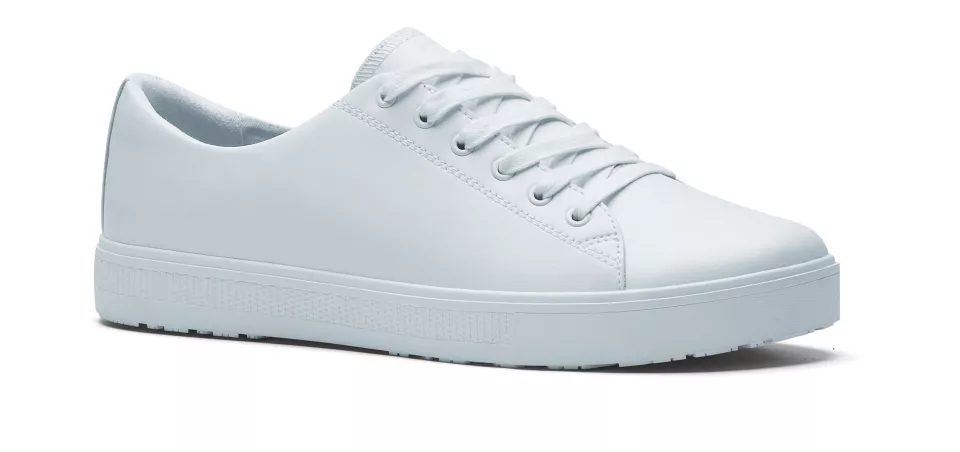 Shoes For Crews 38960, OLD SCHOOL LOW-RIDER IV Unisex Shoes, White