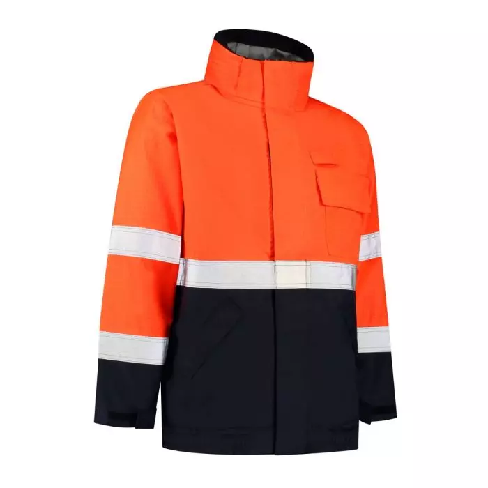 Dapro OACCBJ-NB-HVOR, Access Bomber Jacket, Navy Blue/Hi-Vis Orange