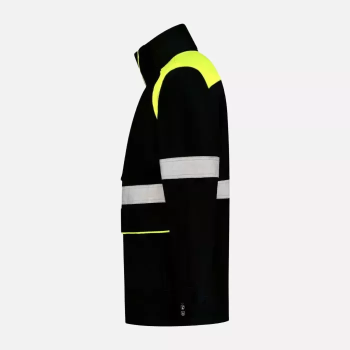 Dapro OGTECHJ-BL-HVYE, Globe-Tech Outerwear Jacket, Oil Black/Hi-Vis Yellow, image 3