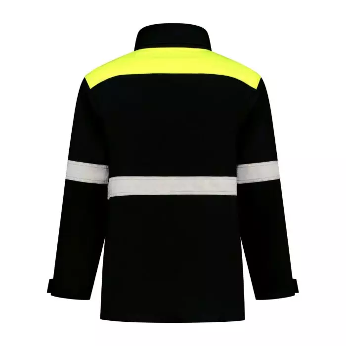 Dapro OGTECHJ-BL-HVYE, Globe-Tech Outerwear Jacket, Oil Black/Hi-Vis Yellow, image 2