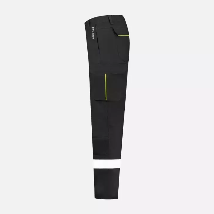 Dapro WGTECHP-BL-HVYE, Globe-Tech Pant, Oil Black/Hi-Vis Yellow, image 3