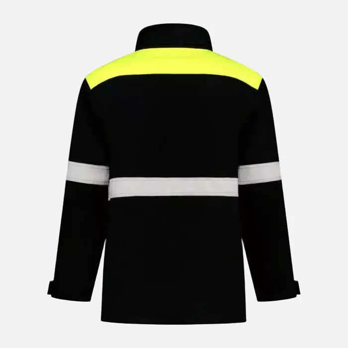 Dapro OGTECHJ-BL-HVYE, Globe-Tech Outerwear Jacket, Oil Black/Hi-Vis Yellow, image 2