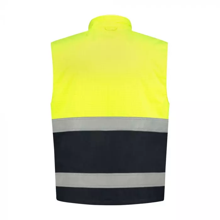 Dapro OPROW-NB-HVYE, Protector Bodywarmer, Navy Blue/Hi-Vis Yellow, image 3