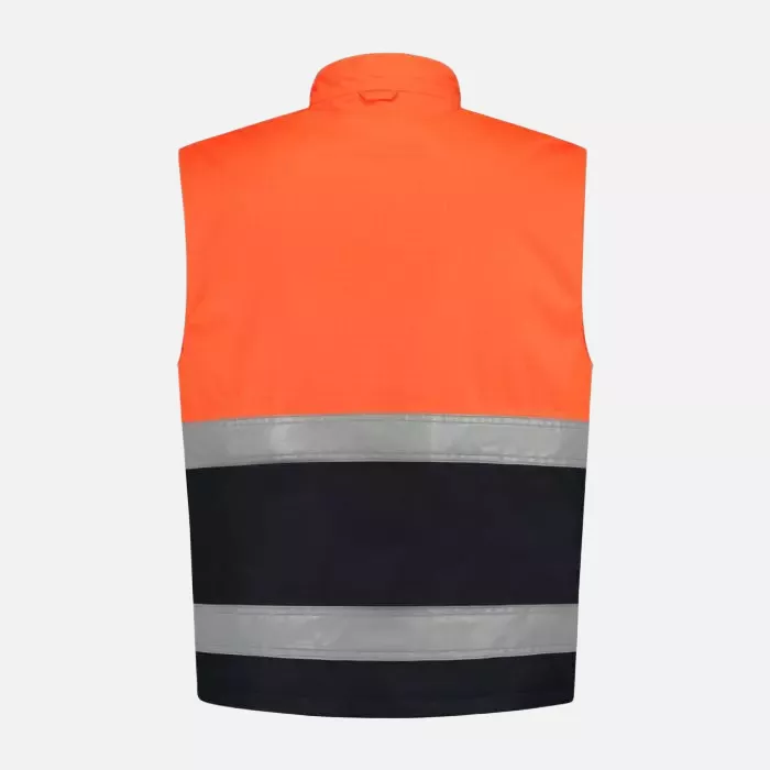 Dapro OPROW-NB-HVOR, Protector Bodywarmer, Navy Blue/Hi-Vis Orange, image 3