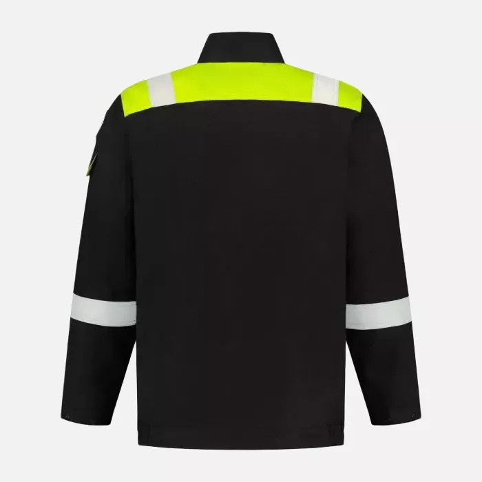 Dapro WGTECHJ-BL-HVYE, Globe-Tech Jacket, Oil Black/Hi-Vis Yellow, image 2
