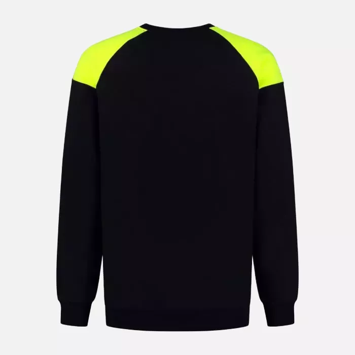 Dapro WGTECHSW-BL-HVYE, Globe-Tech Sweatshirt, Ölschwarz/Warnschutzgelb, image 2