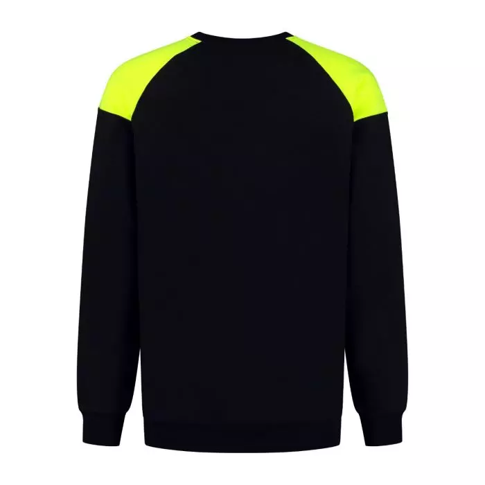 Dapro WGTECHSW-BL-HVYE, Globe-Tech Sweater, Oil Black/Hi-Vis Yellow, image 2
