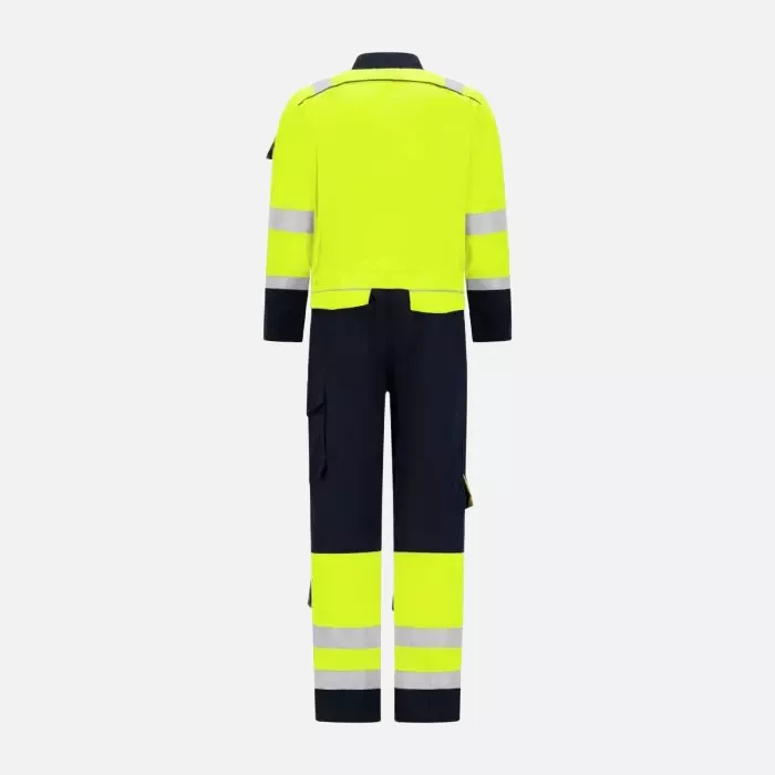 Dapro WVOL2C-NB-HVYE, Volt Class 2 Coverall, Oil Black/Hi-Vis Yellow, image 2