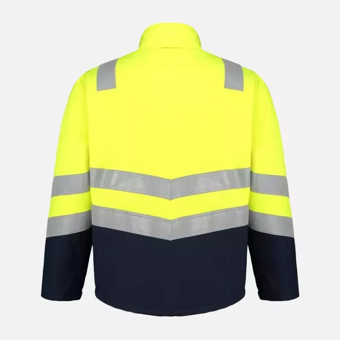 Dapro OSPEJ-NB-HVYE, Spectre Softshell Jacket, Navy Blue/Hi-Vis Yellow, image 2