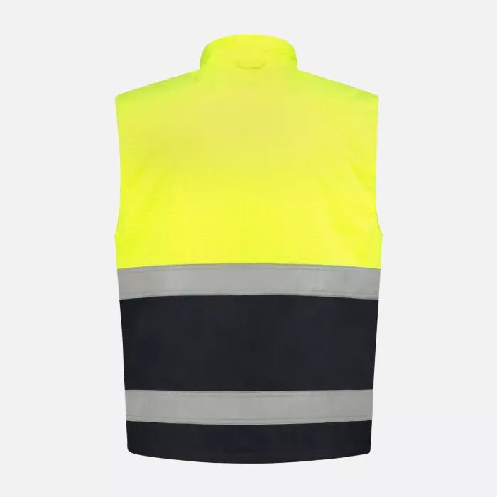 Dapro OPROW-NB-HVYE, Protector Bodywarmer, Navy Blue/Hi-Vis Yellow, image 3