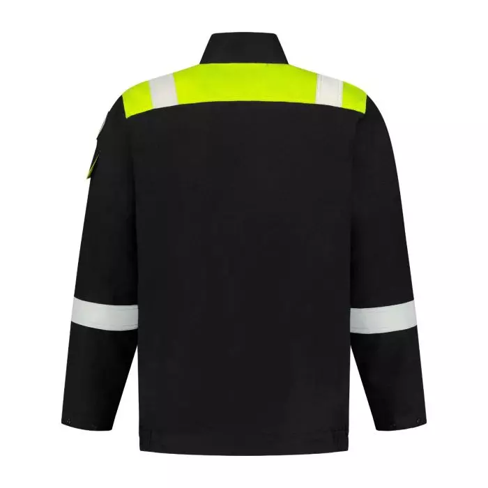 Dapro WGTECHJ-BL-HVYE, Globe-Tech Jacket, Oil Black/Hi-Vis Yellow, image 2
