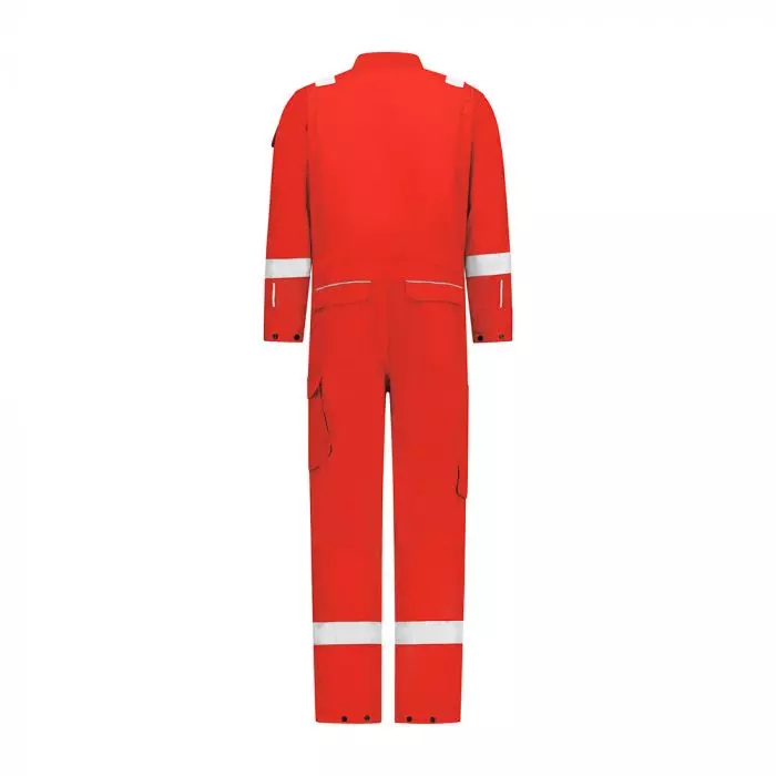 Dapro WDIACUHW-RE, Diamond Coverall, Flaming Red, image 3, gallery thumbnail