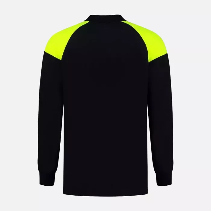 Dapro WGTECHLP-BL-HVYE, Globe-Tech Polo, Oil Black/Hi-Vis Yellow, image 2
