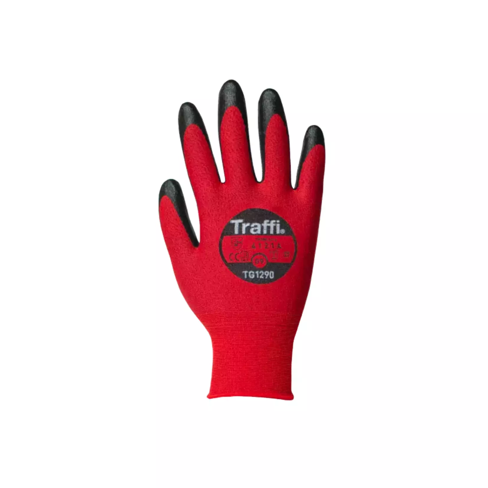Traffi 1290, X-DURA ULTRA PU Cut Level A Safety Glove, image 1