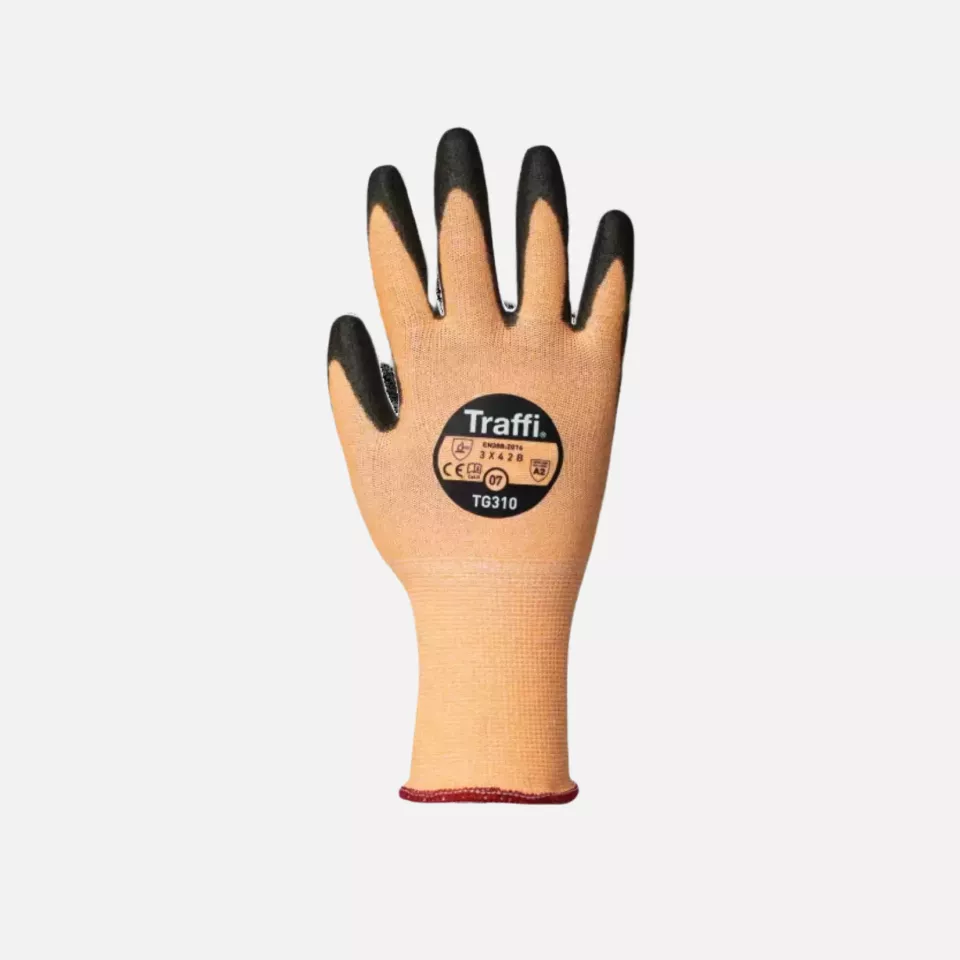 Traffi 310-VAR, X-DURA ULTRA PU Cut Level B Safety Glove, image 1, gallery thumbnail