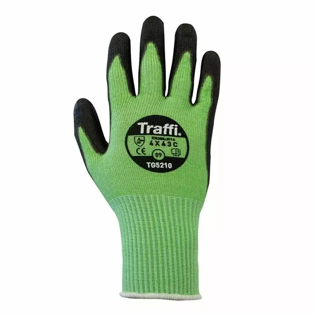 Traffi TG5210, Class C Cut Resistant Gloves, image 1, gallery thumbnail