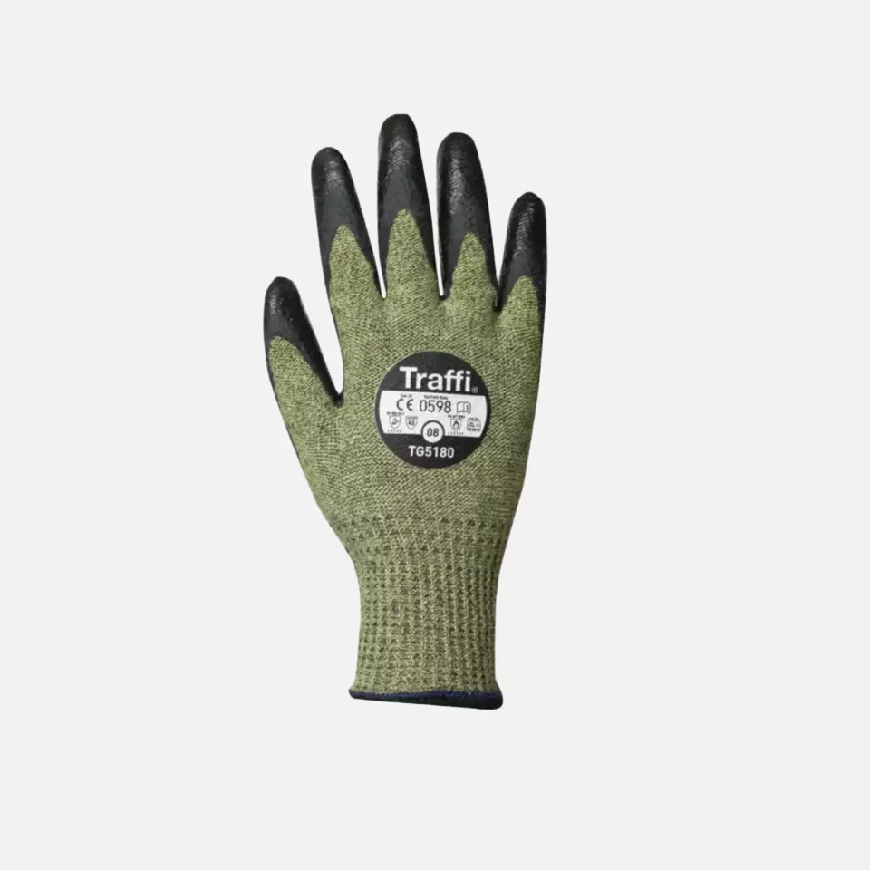 Traffi 5180, ARC FLASH Cut Level D Safety Glove, image 1, gallery thumbnail