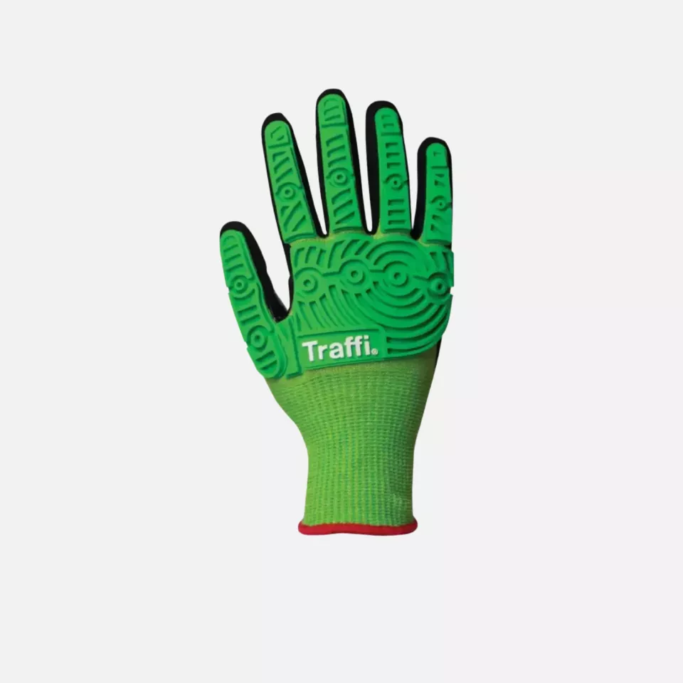 Traffi TG5545, IMPACT PROTECTION Cut Level E Safety Glove, image 1, gallery thumbnail