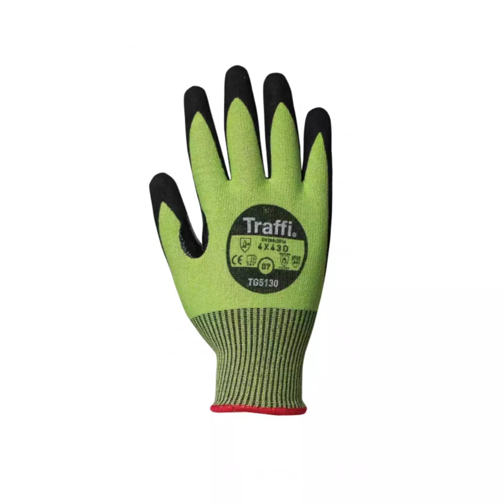Traffi 5130, HEAT RESISTANT Cut Level D Safety Glove, image 1