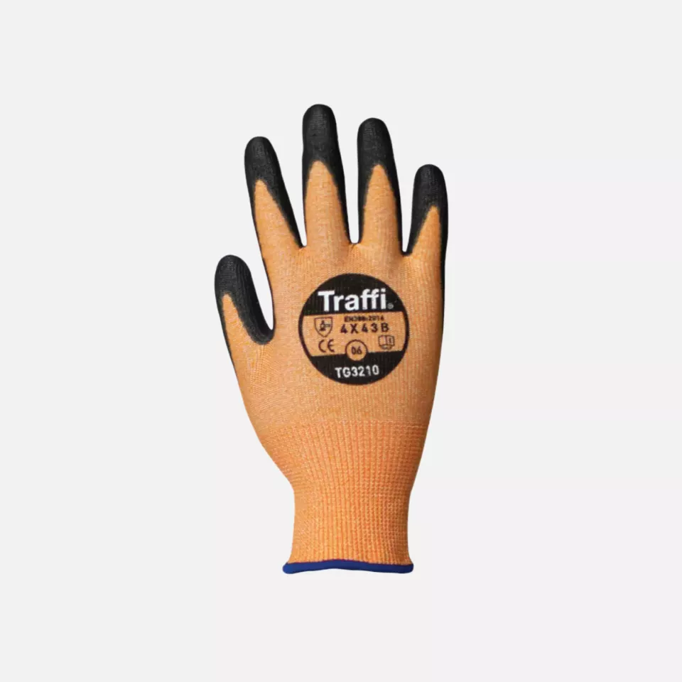 Traffi 3210-AM, Class B Cut Resistant Gloves, image 2, gallery thumbnail