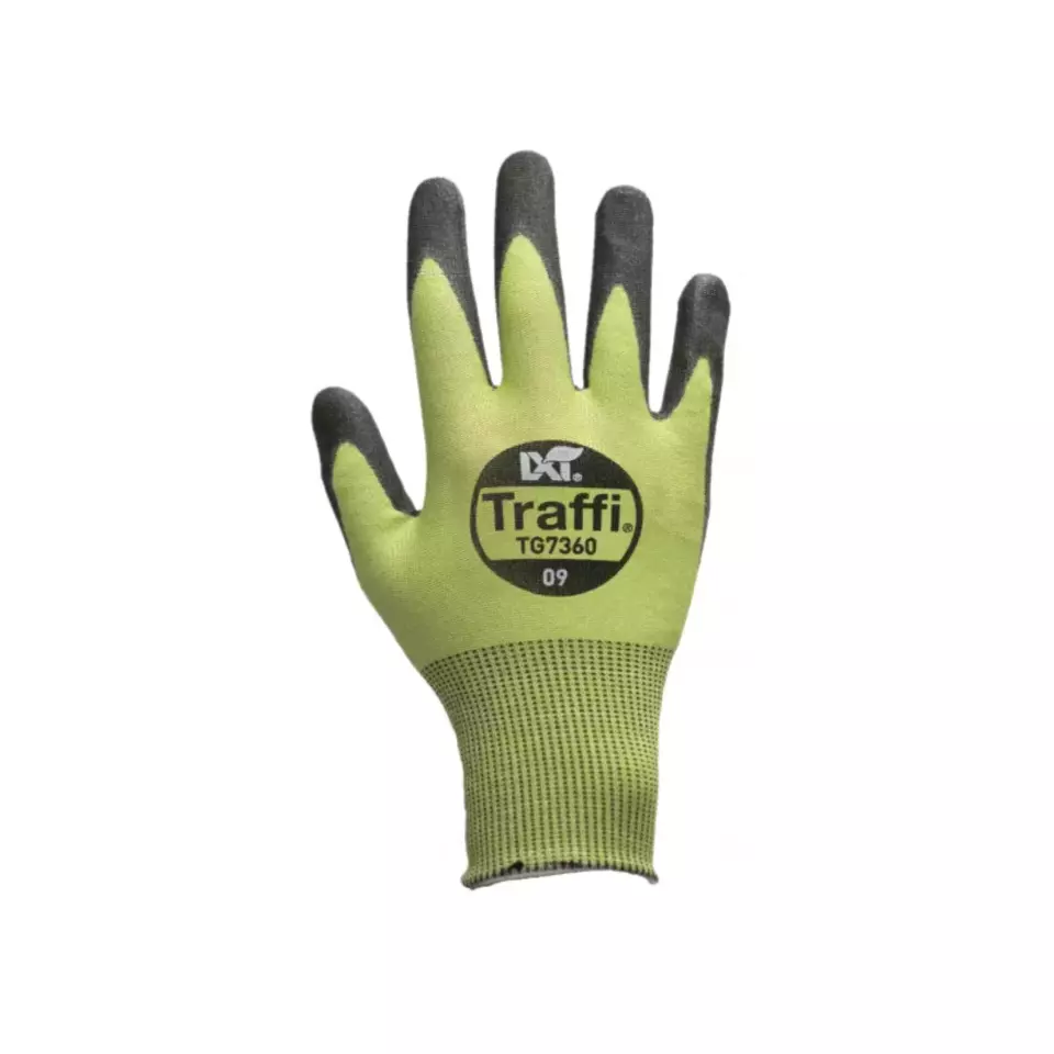 Traffi TG7360, X-DURA LXT ULTRAFINE Cut Level F Safety Glove, image 1, gallery thumbnail