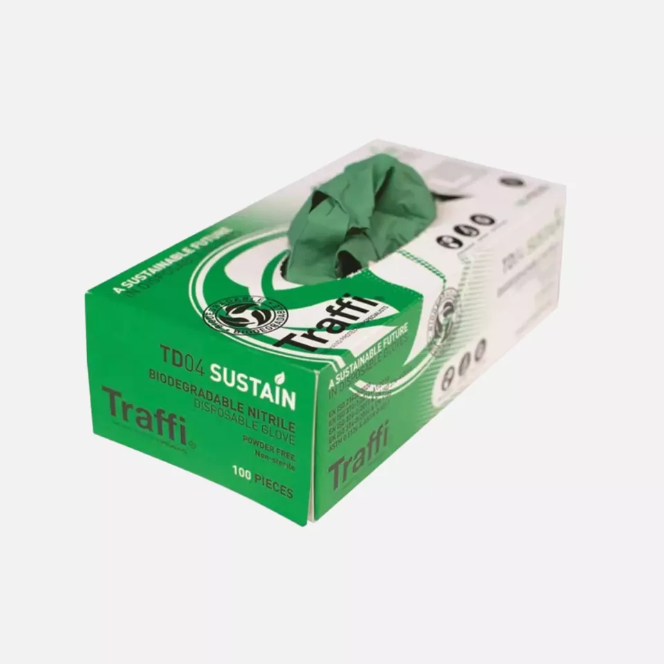 Traffi TD04, Eco Nitrile Gloves, image 1, gallery thumbnail