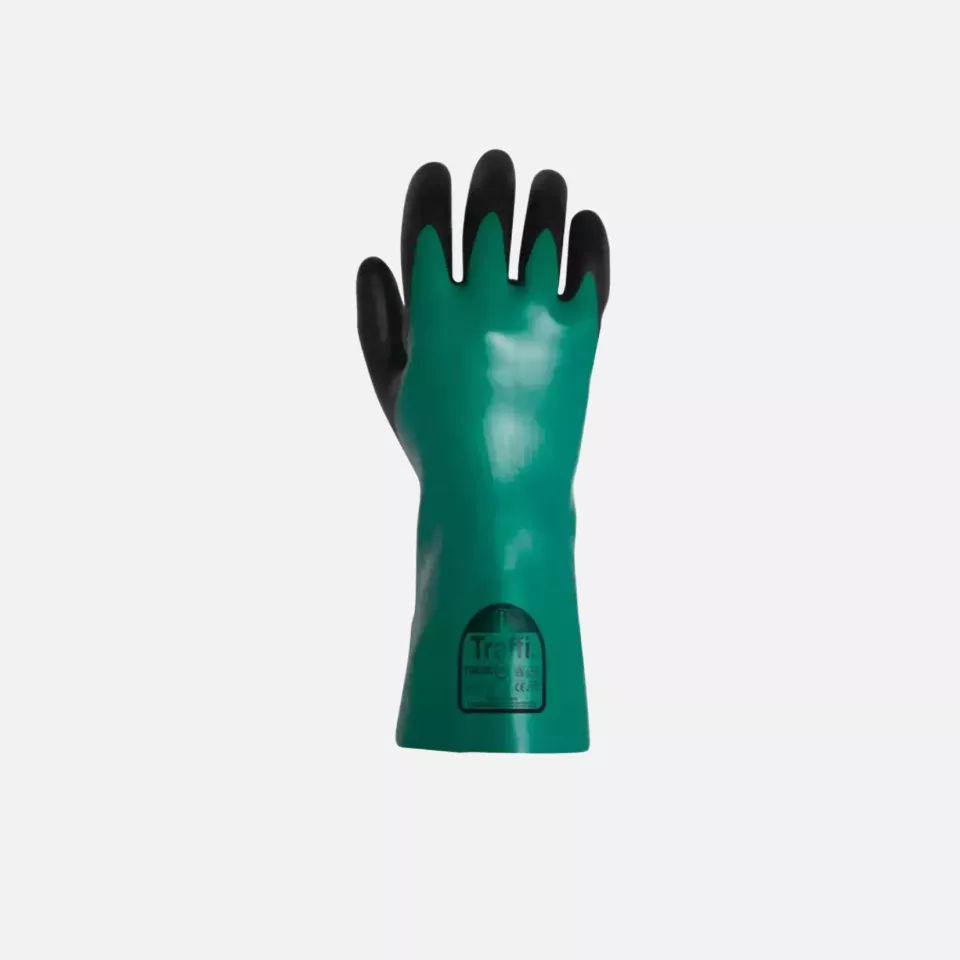 Traffi TG6500, Wasserdichter Chemikalienschutzhandschuh Schnittschutz Level D, image 1, gallery thumbnail