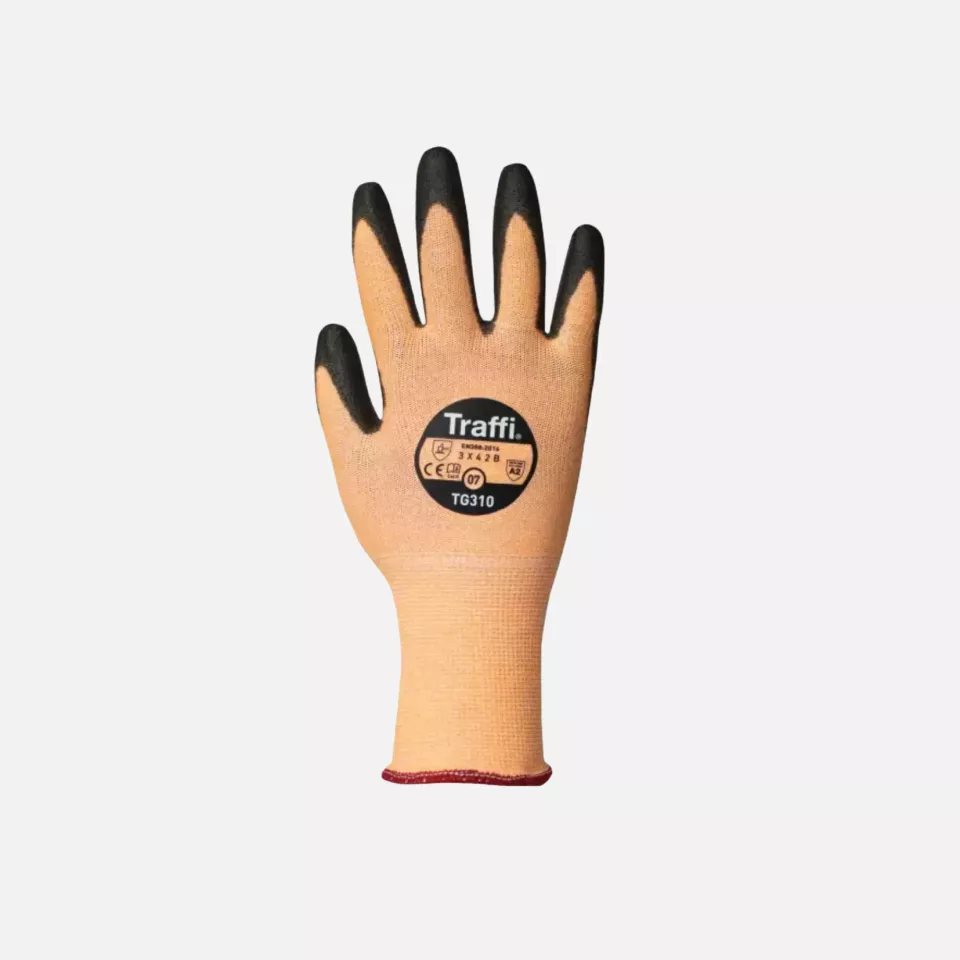 Traffi 310, X-DURA ULTRA PU-Schnittschutzhandschuh Level B, image 1, gallery thumbnail