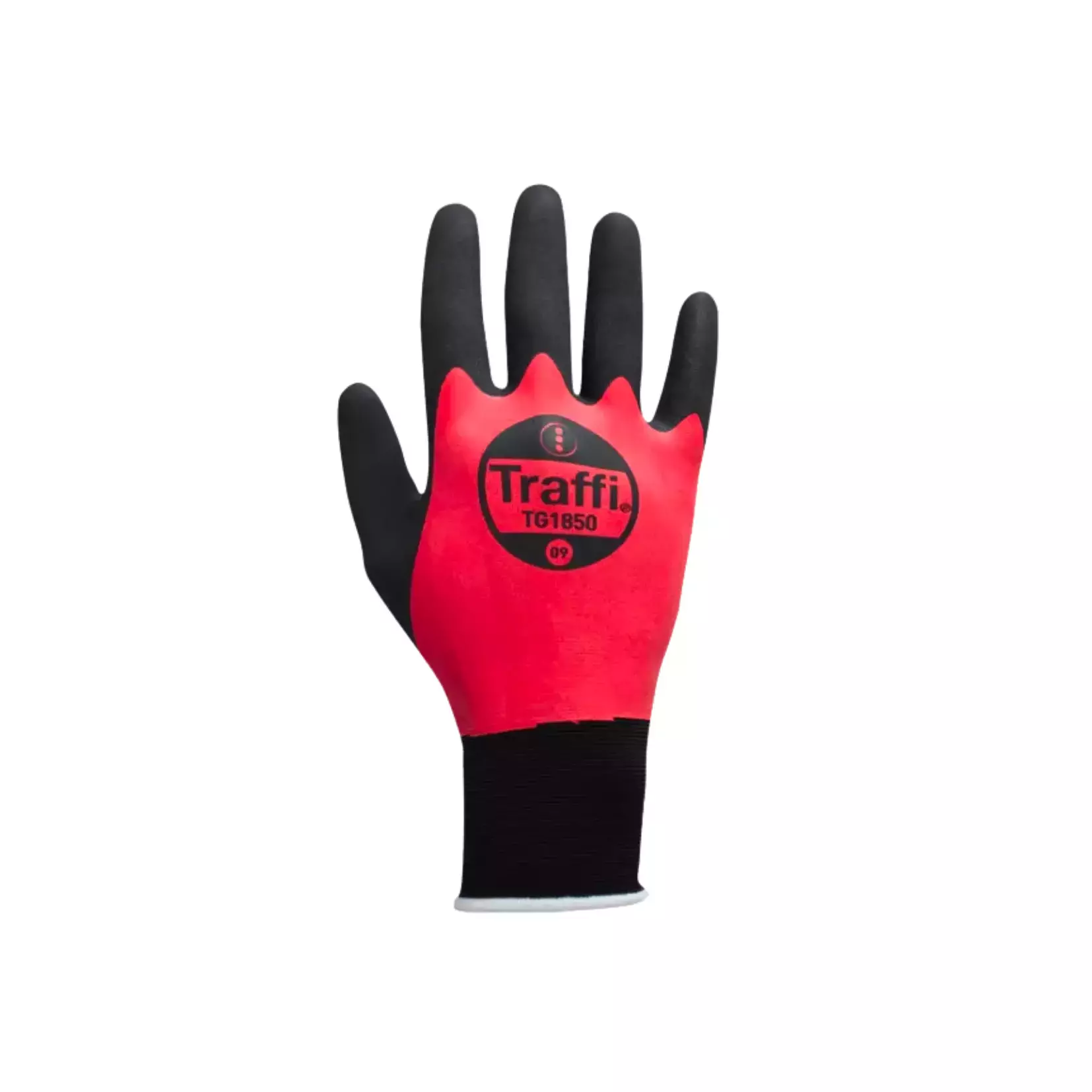 Traffi 1850, Double Dipped Cut Level A Safety Glove, image 1