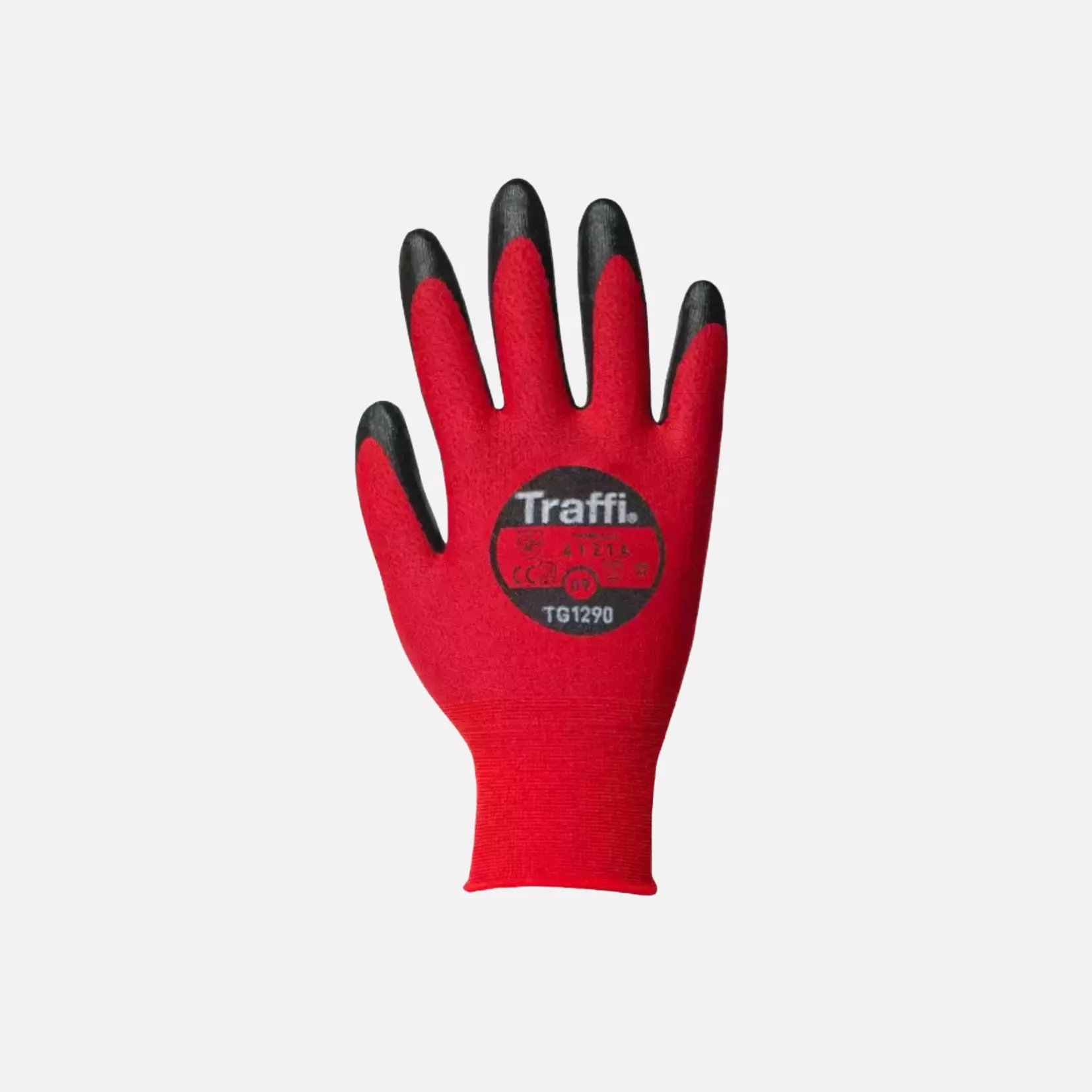 Traffi 1290, X-DURA ULTRA PU Cut Level A Safety Glove, image 1
