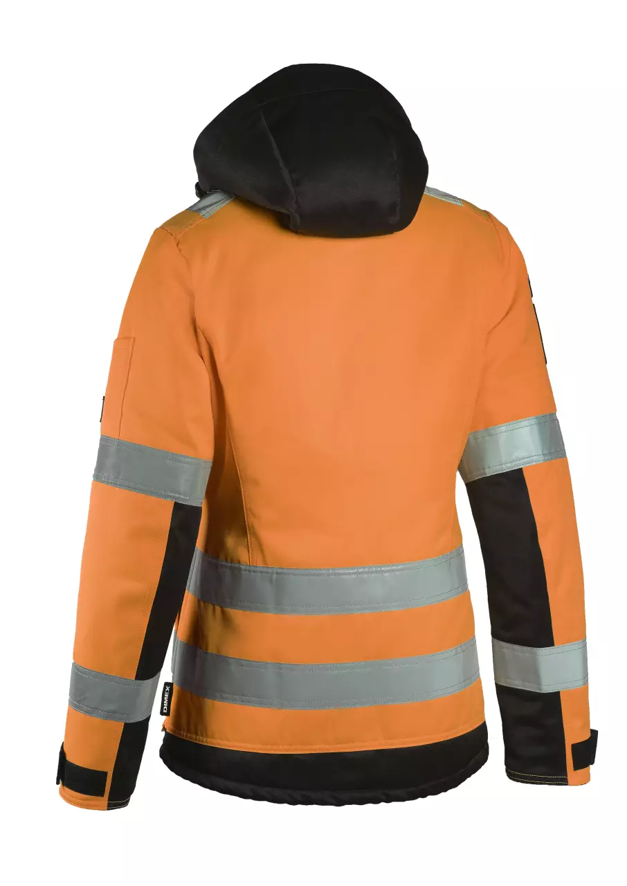 Dimex 6177R, Women's Hi-vis Winter Jacket, image 2, gallery thumbnail